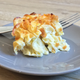 Illustration for article titled How to make my noodle kugel, a glorified pasta cheesecake